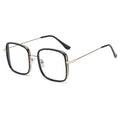 Influencer Big Frame Bare Face Women Slender Plano Korean Anti-Blue-Light Photochromic Glasses Street Snap Trendy ins Glasses Frame