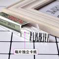 10片装修眉刀片不锈钢化妆工具安全便携剃眉刀神器影楼专用刮眉刀