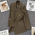 Women's Fall Korean Casual Petite Blazer 2026 - Black
