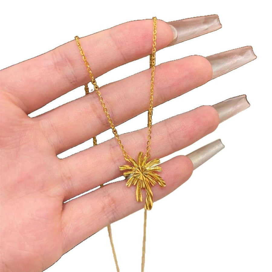 24K Gold-Plated Floral Jewelry Set - view 5