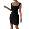 Women's Sleeveless Knit Bodycon Party Dress
