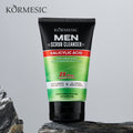 跨境KORMESIC男士护肤水杨酸磨砂洁面Facial cleanser外贸批发