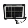 Outdoor 5V6V6W8W multifunctional and convenient mini solar photovoltaic charging panel