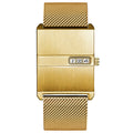 Export Bestseller Square Unisex Watch No Hand Simple Retro Niche Waterproof Watch Factory Drop Ship