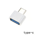 Mobile phone U disk OTG adapter USB2.0 to typeC microV8 adapter otg Android factory direct sale