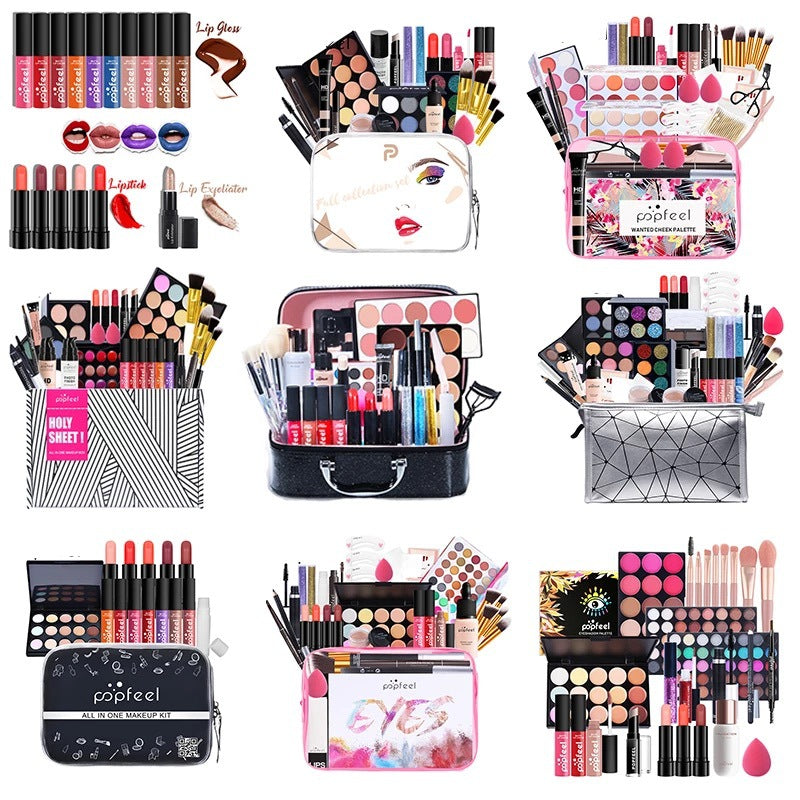 POPFEEL Makeup Kit for Beginners - Complete Starter Cosmetics Set