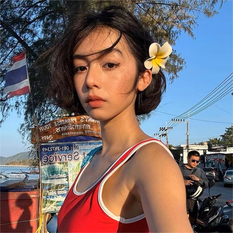 Summer Plumeria Flower Hair Clip - view 8