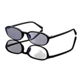 Korean Style Small-Frame Plano Glasses Anti-Blue Retro Trendy Personality Slender Influencer Pick Ambient Feel Frame Glasses Women