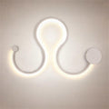 Postmodern minimalist wall lamp Nordic creative led bedroom home bedside decoration indoor wall lamp living room