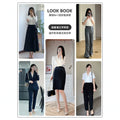 Office Professional Chiffon Long Sleeve V-Neck Shirt