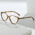 New Overseas Blue-Light Glasses Women Trendy Retro Glasses Frame Fashionable Western Cat-Eye Photochromic Plano
