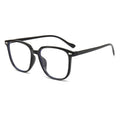 Korean Anti-Blue-Light Photochromic Glasses Women Influencer Big Frame Stylish Prescription Glasses Frame Bare Face Slender Plano