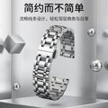 Custom Unisex 7 Bead Steel Band Fits Tissot Western Longines 5 Links Stainless Flat Opening Precision Steel Watch Band