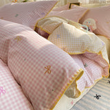 Summer Love Check Pink