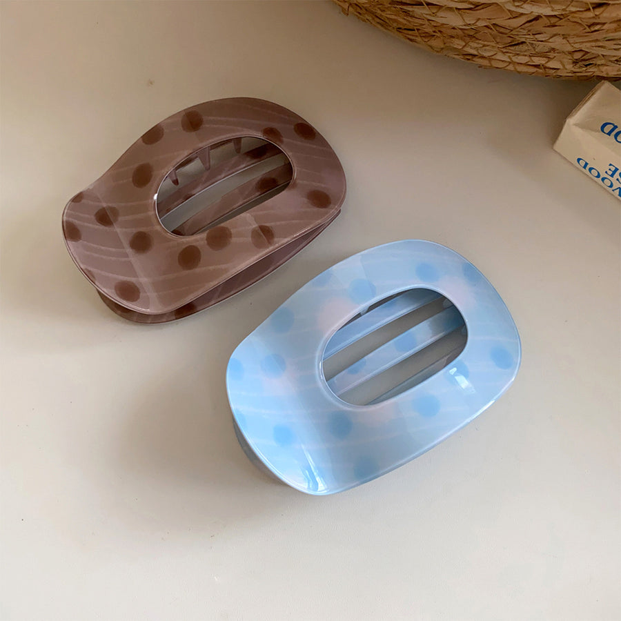 Korean Polka Dot Duckbill Hair Clips - view 2