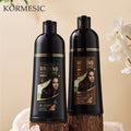 KORMESIC全英文人参黑色发剂Hair dye头发上色跨境外贸现货批发