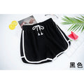Women's Summer Sporty Casual High Waist Lightweight Loose Shorts + Pants 2026 - Black