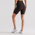 brushed five-point lulu yoga pants for women without embarrassing lines, high-waisted outdoor cyclin