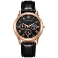 Export Fashionable Mens Watch Wholesale Factory Overseas Export Quartz Watch 3 Eye Men Formal Watch Mens Watch