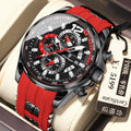 Swiss Brand Sports Mens Watch Waterproof Glow Multifunction Quartz Watch Live Export Bestseller Drop Ship