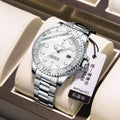 Swiss Brand New Waterproof Glow Mens Watch Fashionable Quartz Watch Live Export Bestseller Drop Ship