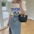 Summer Slimming Petite High Waist Slit Skirt + Long Skirt