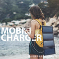 Solar folding bag USB charger camping power mobile phone 40% off 50% off power generation photovoltaic panel 5V10W12W20W