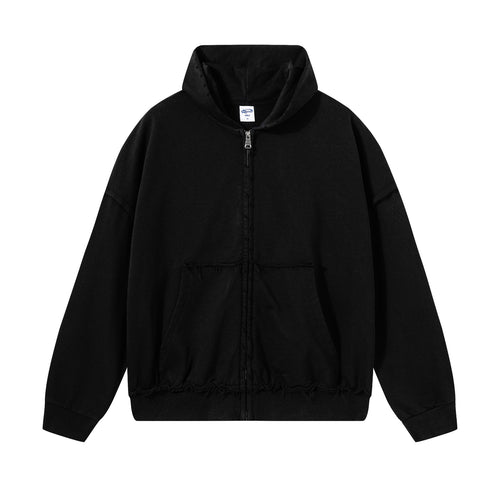 ARTIE Men's Western Loose Fit Zip Hoodie