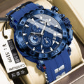 Swiss Brand New Multifunction Mens Watch Chronograph Time Glow Quartz Watch Live Export Bestseller Drop Ship