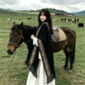 Women's Ethnic Shawl + Cape 2026 - Yellow