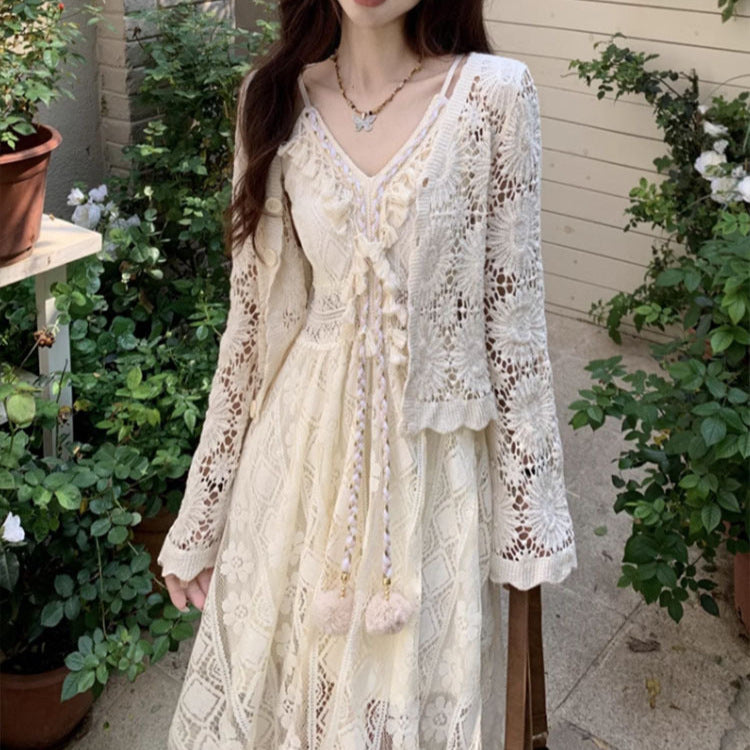 Women's Summer Bohemian Ethnic Dress + Camisole + Skirt 2026 | Summer Mini Skirt - Cardigan