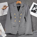 Women's Fall Korean Retro Fitted Jacket + Pants + Top Set 2026 - Emerald