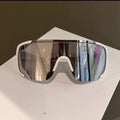 Silver Lens Riding Sunglasses - Photochromic Night