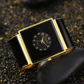 CANSNOW 2025 New Large Dial Width Side Western Punk HIPHOP Bangle Quartz Watch Overseas Supply