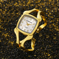 2024 New cansnow Twisted Band 4th Square Small Dial Western Southeast Asia Hot Seller Bangle Watch Women