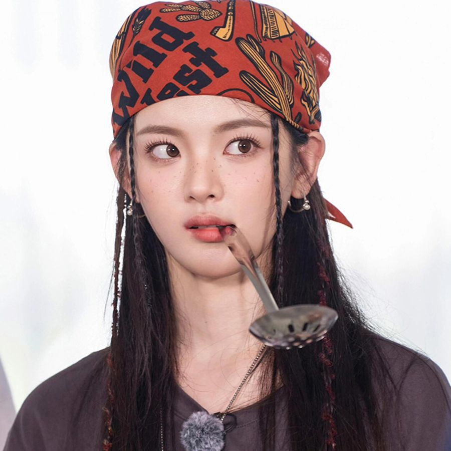 Sunflower Print Headscarf - view 2