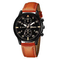 Export wish AliExpress Alloy Pair Eye Mens Watch Quartz Formal Student Gift Large Dial Glow