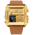Swiss Brand New Men Digital Watch Pair Display Digital Quartz Watch Live Export Bestseller Drop Ship