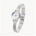 Korean Simple Elegant Ladies Watch Rhinestone Small Dial Mesh Band Quartz Watch Student Commute Versatile Watch Wholesale