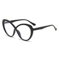 New EU/US Import Glasses Frame Women Trendy Influencer Cat-Eye Frame Personality Fashionable Anti-Blue-Light Photochromic Plano