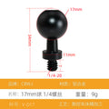 Photographic equipment bracket camera accessories weird magic arm 1315172025mm universal double ball head 1/4 screw
