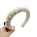 Fall/Winter New Versatile ins Breeze Sponge Boost Height Width Edge Fringe Style Headband High Crown Elegant Headband Hair Accessory