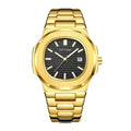 Classic Watch Men Formal Export Quartz Watch Steel Band Glow Waterproof Watch Simple Dial watches