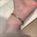 Precision Craft Light Luxury Texture Starry Sky Bangle Girls Double Row Diamonds Premium Fashionable Buckle Hand Jewelry Bangle Wholesale Drop Ship