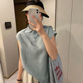 Korean Casual Short Sleeve Loose Shirt