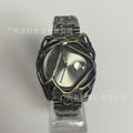 Y2K Year Vintage Unique-Shaped y2k Spider Web alabaster Western Premium Unisex Waterproof Quartz Watch