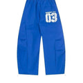 Summer Workwear Casual Loose Elastic Wide Leg Pants + Pants