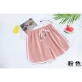 Women's Summer Sporty Casual High Waist Lightweight Loose Shorts + Pants 2026 - Black