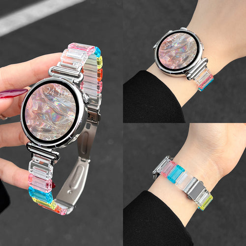 Fits Huawei gt6 Watch Band Summer New gt7 Watch Band Resin Silicone watch gt5 Watch Women