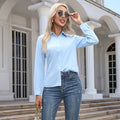 Women's Casual Fashion Long Sleeve Cardigan + Shirt 2026 | Layered Cardigan - White